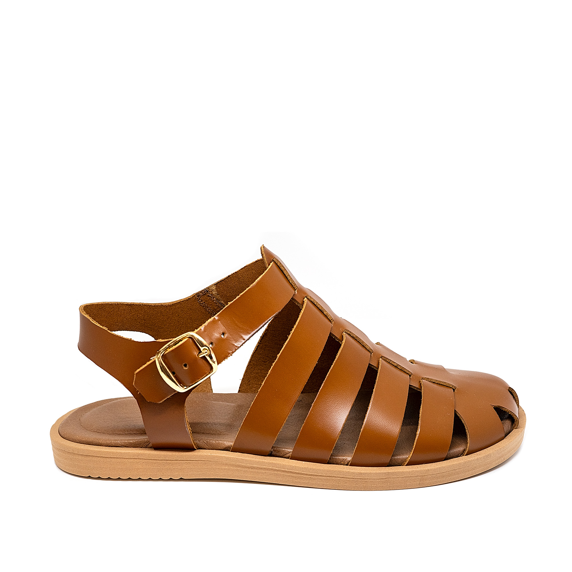 Bigshoes Bigshoes KL0063-09 Δερμάτινo Πέδιλο Ταμπά